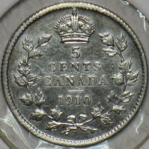Canada 1910 5 Cents 196298 combine shipping