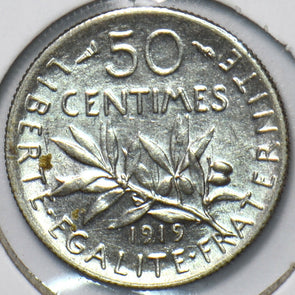France 1919 50 Centimes 294356 combine shipping