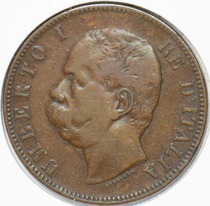 Italy 1893 10 Centesimi Umberto I 292979 combine shipping