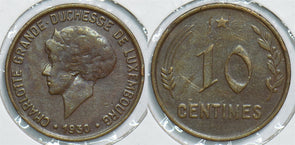 Luxembourg 1930 10 Centimes 153937 combine shipping