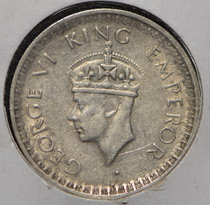 British India 1945 1/2 Rupee  150104 combine shipping