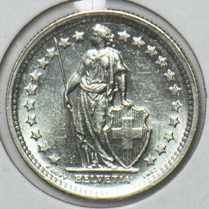 Switzerland 1966 1/2 Franc 295556 combine shipping