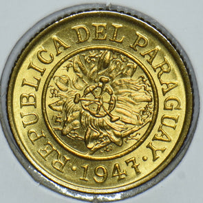 Paraguay 1947 5 Centimos 190842 combine shipping