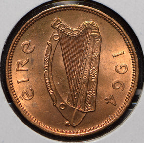 Ireland 1964 1/2 Penny Sow with Piglets animal  191191 combine shipping