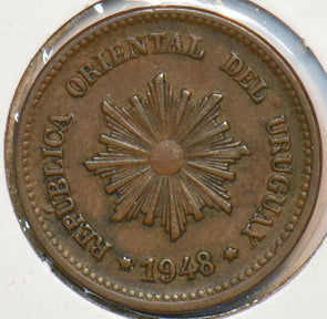 Uruguay 1948 2 Centesimos 194782 combine shipping
