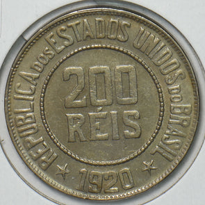 Brazil 1920 200 Reis 195446 combine shipping