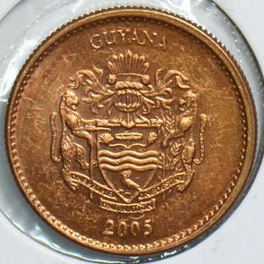 Guyana 2005 Dollar 0 904469 combine shipping