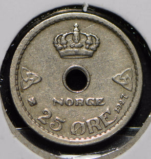 Norway 1927 25 Ore  900295 combine shipping