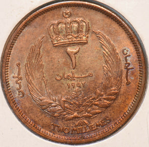 Libya 1952 2 Milliemes 194273 combine shipping