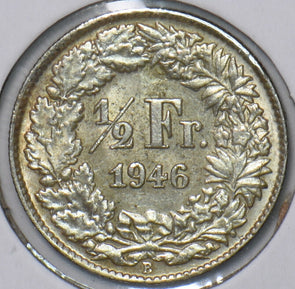 Switzerland 1946 1/2 Franc 194638 combine shipping