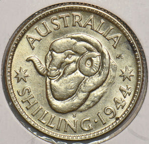 Australia 1944 S Shilling Merino ram 198980 combine shipping