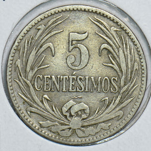 Uruguay 1924 5 Centesimos 241030 combine shipping