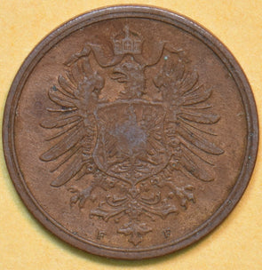 Germany 1876 2 Pfennig Eagle animal 902325 combine shipping