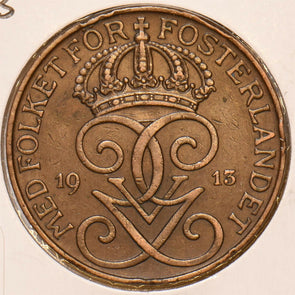 Sweden 1913 5 Ore 197081 combine shipping
