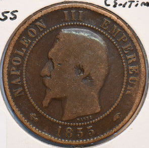 France 1855 A 10 Centimes Eagle animal 900598 combine shipping
