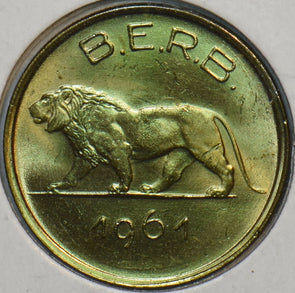 Burundi 1961 Franc Lion animal Rwanda and Burundi 297461 combine shipping