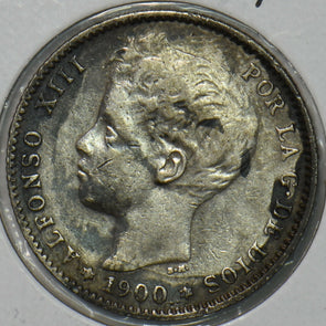 Spain 1900 Peseta 195545 combine shipping