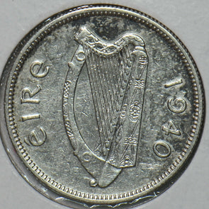 Ireland 1940 Scilling Bull animal 195472 combine shipping