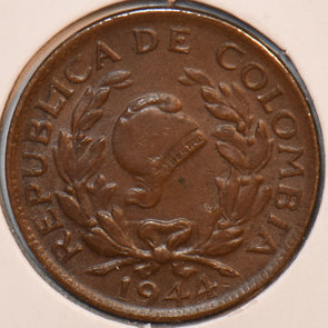 Colombia 1944 B 5 Centavos 196159 combine shipping