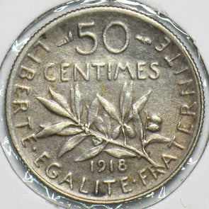 France 1918 50 Centimes 197157 combine shipping