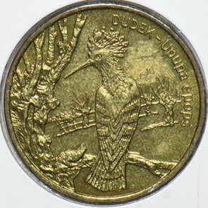 Poland 2000 2 Zlote Long Billed Hoopoe animal  191794 combine shipping