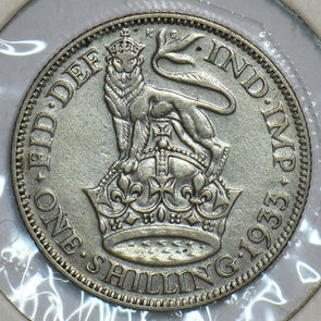 Great Britain 1935 Shilling Lion animal 197385 combine shipping