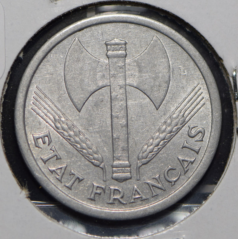France 1943 2 Francs  291773 combine shipping