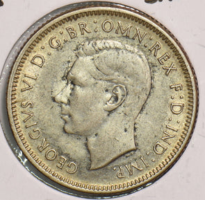 Australia 1944 S Shilling Merino ram 199008 combine shipping
