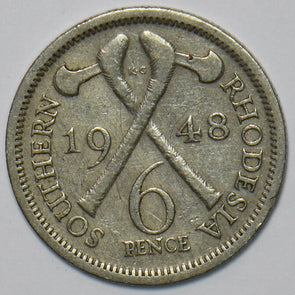 Southern Rhodesia 1948 6 Pence 196035 combine shipping