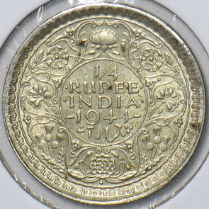 British India 1944 1/4 Rupee 194235 combine shipping