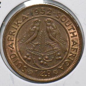 South Africa 1952 1/4 Penny  191858 combine shipping