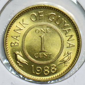 Guyana 1988 Cent 0 904424 combine shipping
