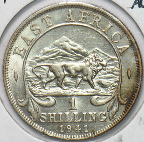 East Africa 1941 AU Shilling Lion animal 293966 combine shipping
