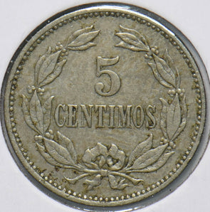 Venezuela 1896 5 Centimos Horse animal 192105 combine shipping