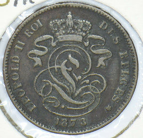 Belgium 1873 2 Cents Lion animal  290362 combine shipping