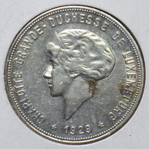 Luxembourg 1929 10 Franc 294153 combine shipping