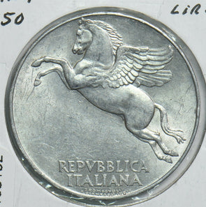 Italy 1950 10 Lire 198152 combine shipping