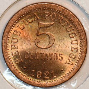Portugal 1921 5 Centavos 297306 combine shipping