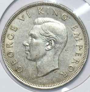 New Zealand 1941 1/2 Crown Ram animal George VI 292921 combine shipping