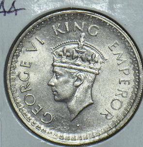 British India 1944 1/2 Rupee 291860 combine shipping