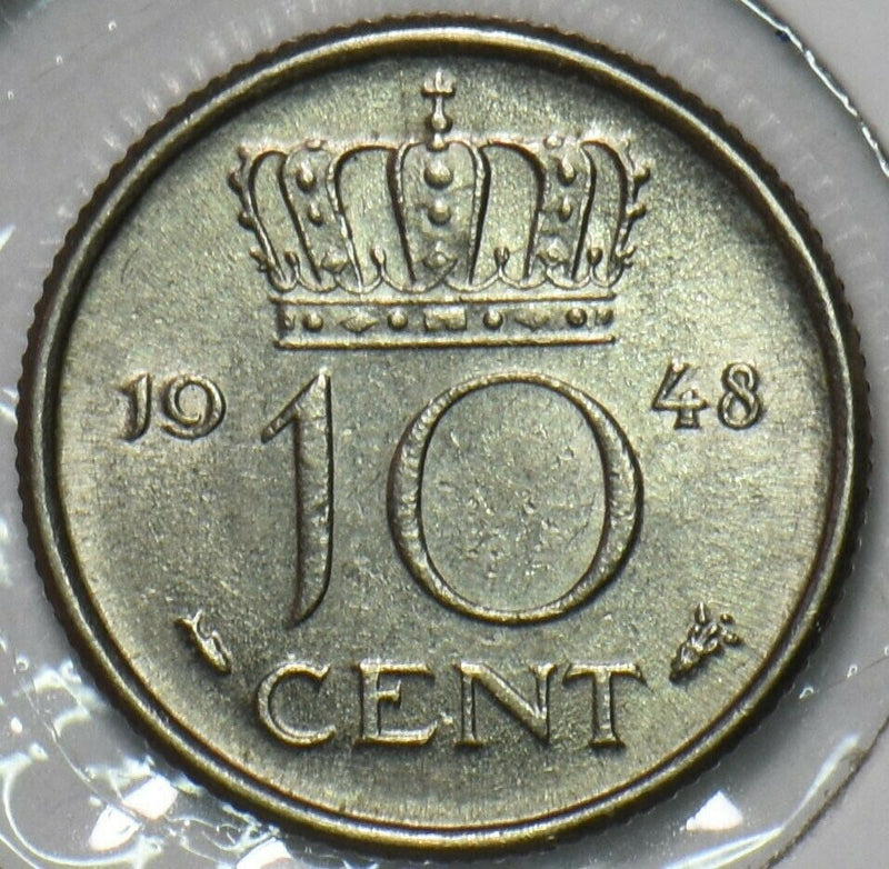 Netherlands 1948 10 Cents 903703 combine shipping