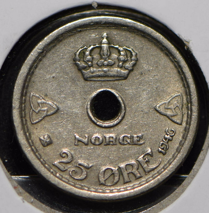 Norway 1946 25 Ore  900296 combine shipping