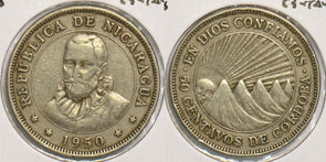 Nicaragua 1950 50 Centavos 199076 combine shipping