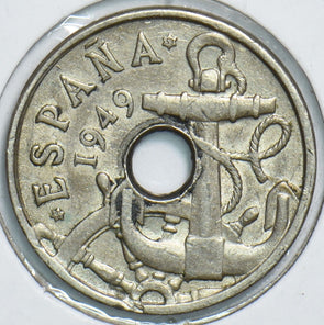 Spain 1949 50 Centimos 153848 combine shipping