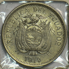 Ecuador 1919 10 Centavos 298330 combine shipping