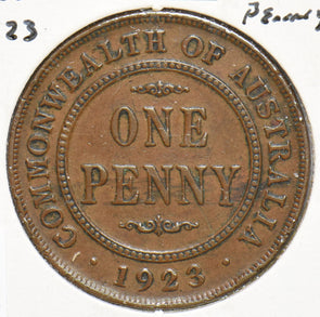 Australia 1923 Penny 192587 combine shipping