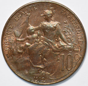 France 1912 10 Centimes 192789 combine shipping