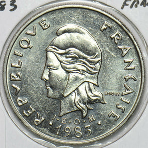 French Polynesia 1983 20 Francs 196898 combine shipping