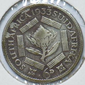 South Africa 1933 6 Pence 902472 combine shipping