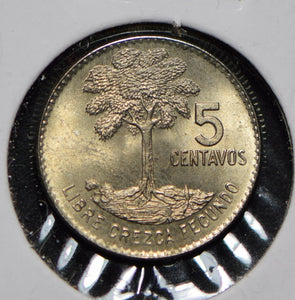 Guatemala 1965 5 Centavos  291904 combine shipping